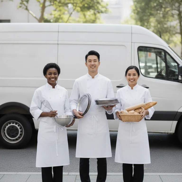 Catering team in Vlaardingen